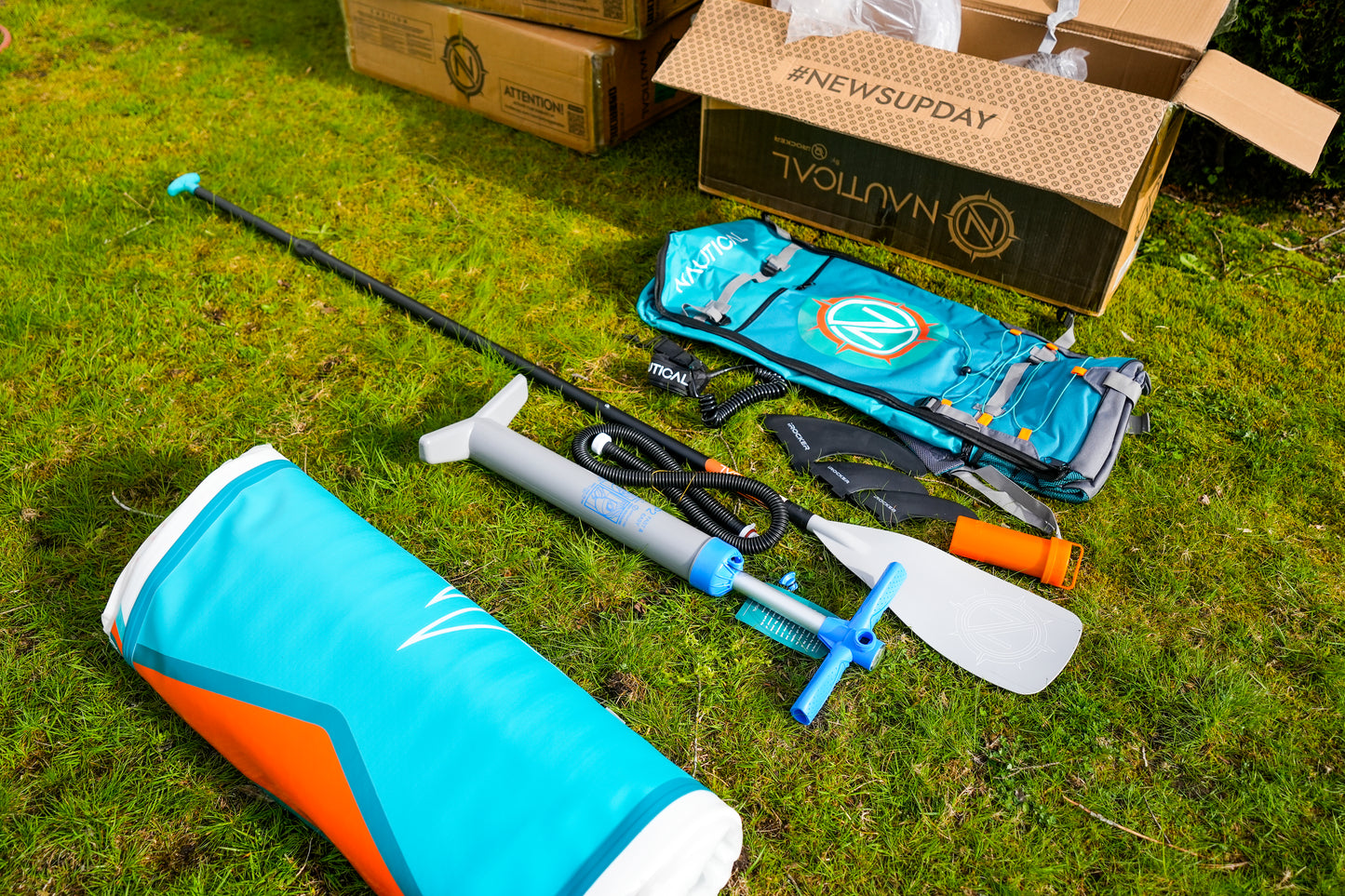 NAUTICAL Premium and Luxurious 10'6 Inflatable SUP board, Paddle board
