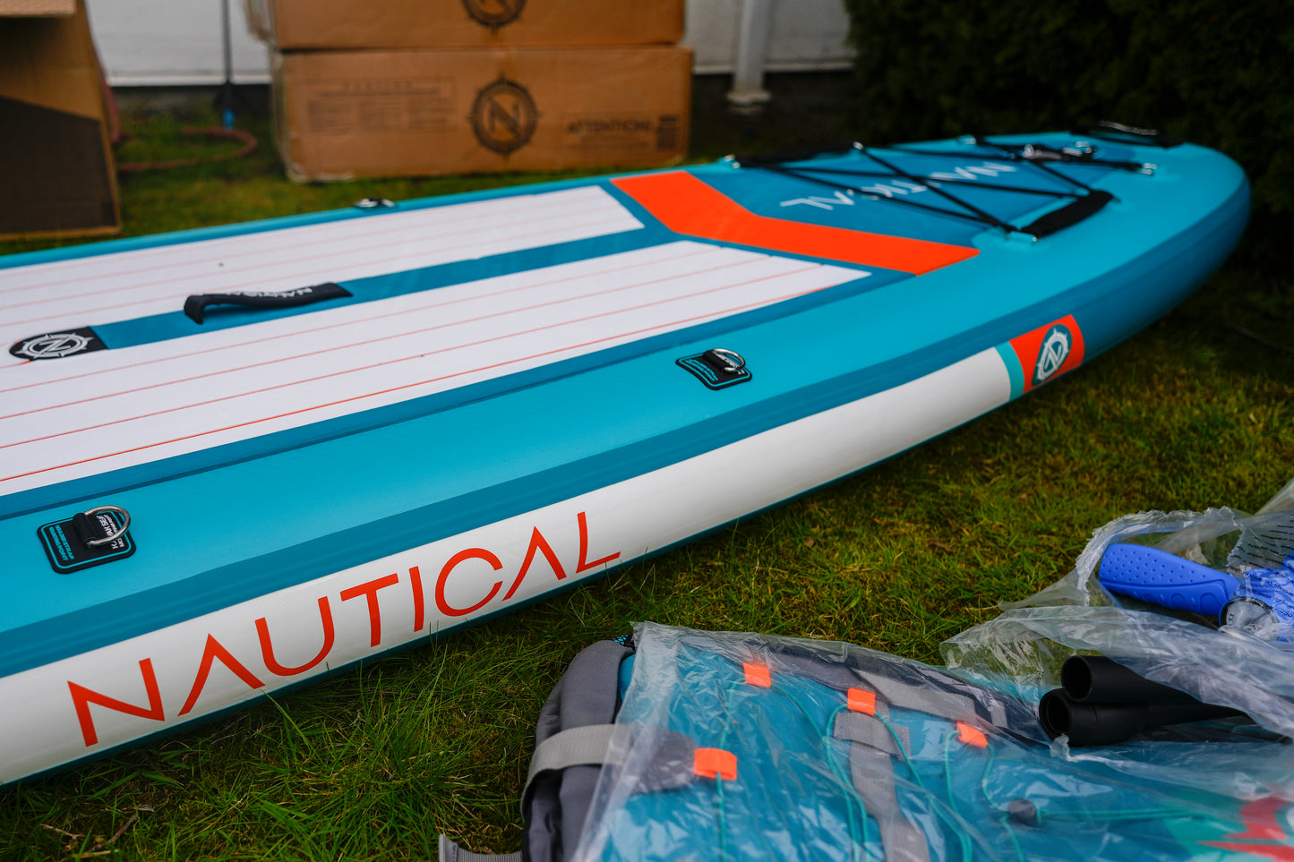 NAUTICAL Premium and Luxurious 10'6 Inflatable SUP board, Paddle board